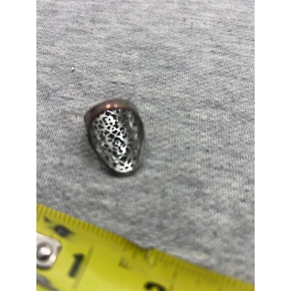 Sterling Silver Intricate Hearts & Vines Ring 925 sterling silver - Picture 5 of 6